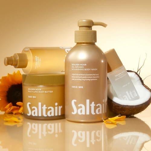 Saltair Multi-Lipid Body Butter – Hydrating 24-Hour Moisture – Body Cream for Soft Skin & Barrier Support – Ceramides, Coconut Oil & Shea Butter for Dry Skin Care – Golden Hour, 10oz thumbnail 7