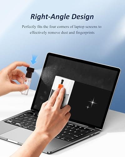 Professional Keyboard Cleaner Laptop Cleaning Kit– Multi-Device Electronics Cleaner for Computer iPhone MacBook– Retractable Brush, Keycap Puller, 15ml Spray, Microfiber Cloth, 3-in-1 Earbuds Pen thumbnail 3