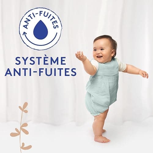 Lotus Baby Douceur & Confort - Couches Taille 1 (2-5 kg/Nouveau-né) Pack 1 mois - 80 couches thumbnail 4