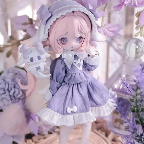 CALEMBOU BJD Blind Box, 1/12 Cute The Lulu Elf Story Series Ball Jointed Blind Box, 8 Inches Dress up Doll with Joints, Collectable Action Figure for Birthday Gifts thumbnail 7