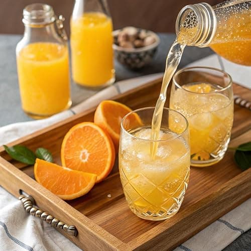 Tropicana 100% Juice Orange Blend, Single Serve, 10 fl oz Bottles (Pack of 24) - Real Fruit Juice, Vitamin C Rich, No Added Sugars, No Artificial Flavors thumbnail 3