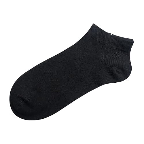 Bamboo Fiber Women's Athletic Ankle Cut Socks Comfort Flat Casual Sock, 6 Pack Ladies Soft Running Sports Sock thumbnail 5