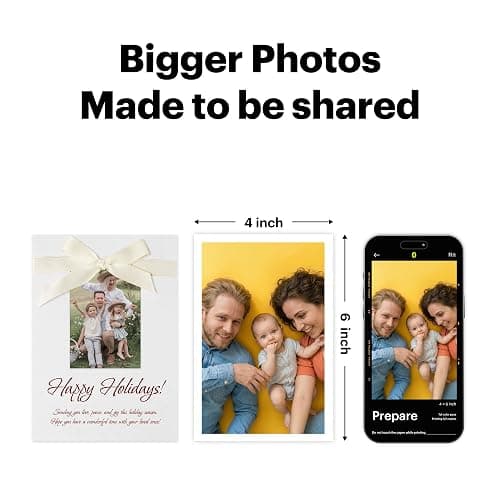 KODAK Dock Plus 4x6'' Photo Printer, 50 Sheets, Docking & Bluetooth Smartphone Printer for iPhone & Android, Instant Color Prints, 4PASS Dye Sublimation thumbnail 6