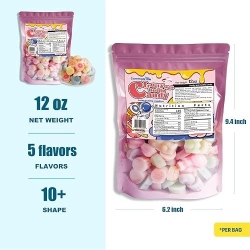 Gummy Glow Wax Candy 12oz Bulk Pack, Retro Chewy Wax Candies for Old School Candy Lovers with 55-65 Pieces & 5 Flavors, Nostalgic Sweet Treats thumbnail 8