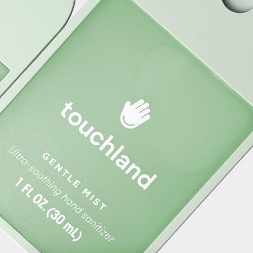 Touchland Gentle Mist Ultra-Soothing Hand Sanitizer Spray, Lily Of The Valley scented, 1FL. OZ. Travel Size thumbnail 6