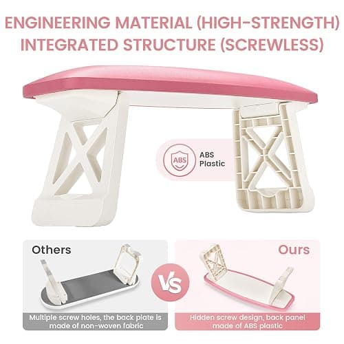 Nail Arm Rest for Nails Tech Must Have, 15.2 Inches Large Foldable Hand Rest Foot Stand Cushion Pillow for Clients, Manis & Pedis Supplies for Nail Stations thumbnail 7