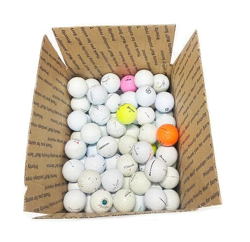 Abc 100 Hit Away Practice Range/Shag Used Golf Balls - Image 1