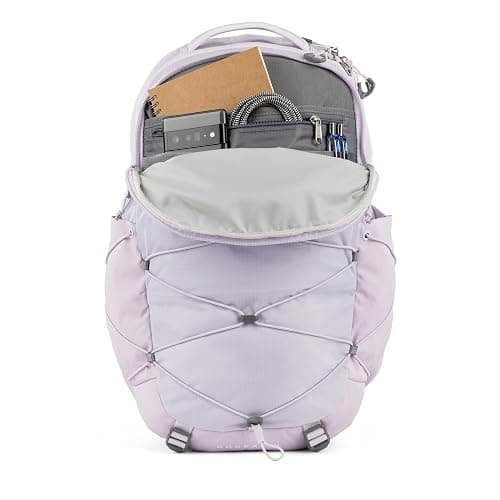 The North Face Women's Borealis Backpack, Lavendaer Fog, OSFA | Everyday Travel Bag, Laptop Sleeve, Reflective Details, Laptop Sleeve thumbnail 5