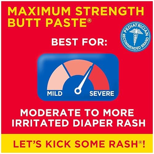 Boudreaux's Butt Paste Maximum Strength Diaper Rash Cream, Ointment for Baby, 4 oz Tube thumbnail 2