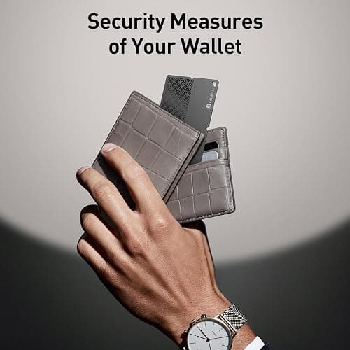 BFADEHA 2025 [Apple MFi Certified] (iOS Only) Bluetooth Tracker Smart Finder for Apple Find My iPhone Card Wallet GPS Tracker, 5-10 Years Battery, Keys Finder and Item Locator for Keys, Bags, Passport thumbnail 8