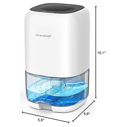Dehumidifier,TABYIK 35 OZ Small Dehumidifiers for Room for Home, Quiet with Auto Shut Off, Dehumidifiers for Bedroom (280 sq. ft), Bathroom, RV, Closet thumbnail 8