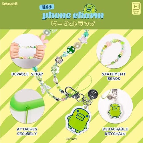 iFace [Limited Edition] Tamagotchi Beaded Wristlet Universal Charm Strap - Cute Wrist Straps for Phone Camera Keys AirPods thumbnail 4