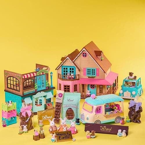 Li'l Woodzeez – Honeysuckle Hillside Cottage – Toy Furniture & Accessories – Playset for Kids – Collectible Toys – 3+ Years – Charming Cottage Playset for Imaginative Play thumbnail 12