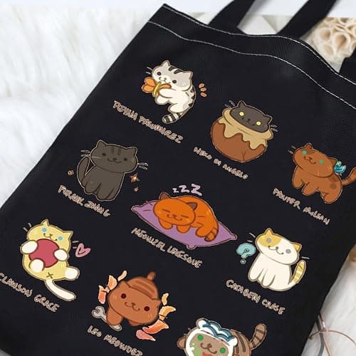 G2TUP Heroes of Olympus Movie Tote Bag Movie Fans Gift Cats Lover Shoulder Bag Magic Novels Merch thumbnail 4