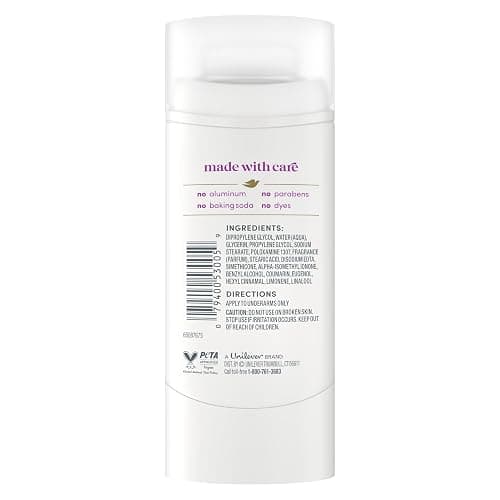 Dove Deodorant Stick for 72 Hour Odor Protection Coconut & Pink Jasmine Aluminum Free 2.4 oz thumbnail 2