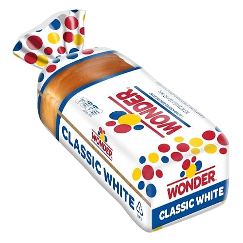 Wonder Bread Classic White Sandwich Bread, Sliced White Bread, 20 Oz Loaf thumbnail 4
