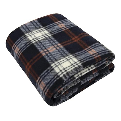 Trail maker 50x60 Throw Blankets, Plaid Fleece Throw Blankets for Bedroom, Couch, Livingroom, Chair, Pets, Outdoors thumbnail 4