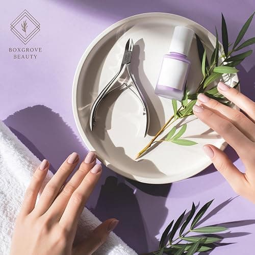 Professional Cuticle Cutter Trimmer Manicure Tools with Double Spring– Perfect Nail Care Tool for Manicure & Pedicure Beauty at Home/Spa/Saloon thumbnail 7