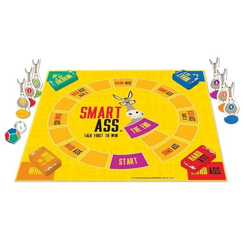 University Games, Smart Ass Trivia The Ultimate Who, What, Where Party Game , for Families and Adults Ages 12 and Up and 2 to 6 Players thumbnail 5