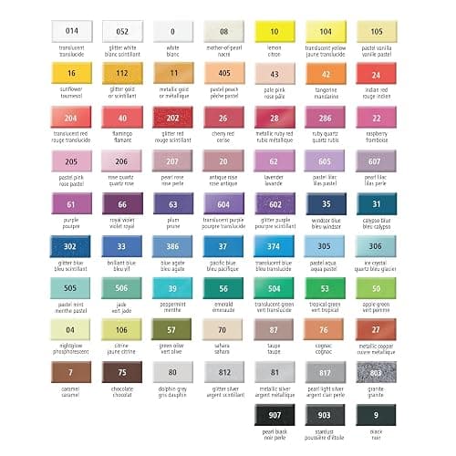 STAEDTLER FIMO Soft Polymer Clay - Oven Bake Clay for Jewelry, Sculpting, Crafting, 66 Pieces, Assorted Colors, 8023 C66-1 thumbnail 2