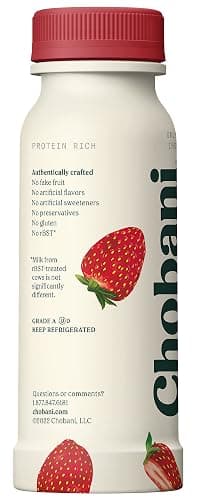 Chobani® Low-Fat Strawberry Greek Yogurt Drink 7 Fl.oz thumbnail 4