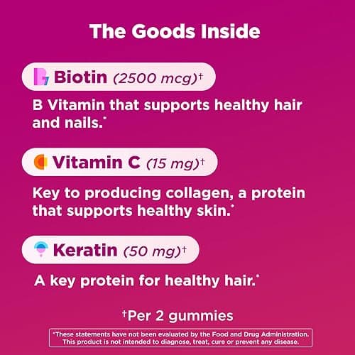 Olly, Gummy Undeniable Beauty Grapefruit Glam, 60 Count thumbnail 4