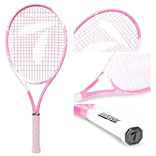 Teloon Tennis Rackets for Adults 2 pcs Recreational -27 inch Tennis Racquet for Men and Women College Students Beginner Tennis Racket.… thumbnail 3