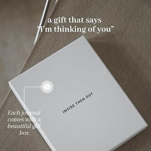 INSIDE THEN OUT Better Every Day Journal - Guided Daily Journal With 365 Pre-Dated Prompts for Self Love, Reflection, Growth, Gratitude, Discovery, Wellness, Healing, Self Help, and Mindfulness - Self Care Routine & Mental Health Gift for Women Men thumbnail 6