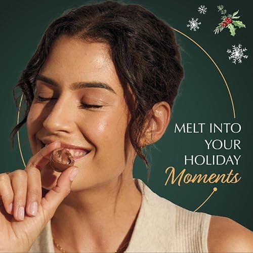 Lindt LINDOR Holiday Assorted Chocolate Candy Truffles with Smooth, Melting Truffle Center, 15.2 oz. Bag thumbnail 4