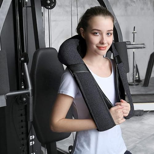 Mirakel Gifts for Women Men, Neck Massager for Pain Relief Deep Tissue, Electric Shiatsu Shoulder & Back Massager with Heat, Christmas Mom Dad Gifts for Wife Husband Her Him Fathers Day (NOT Cordless) thumbnail 5
