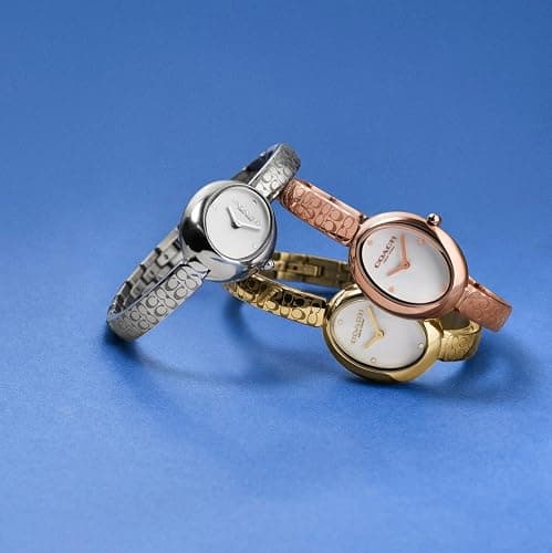 COACH Sammy Women's 2H Quartz Watch - Jewelry-Inspired 22.5mm Bangle Watch - Modern and Elegant Everyday Timepiece - Gift for Her thumbnail 5