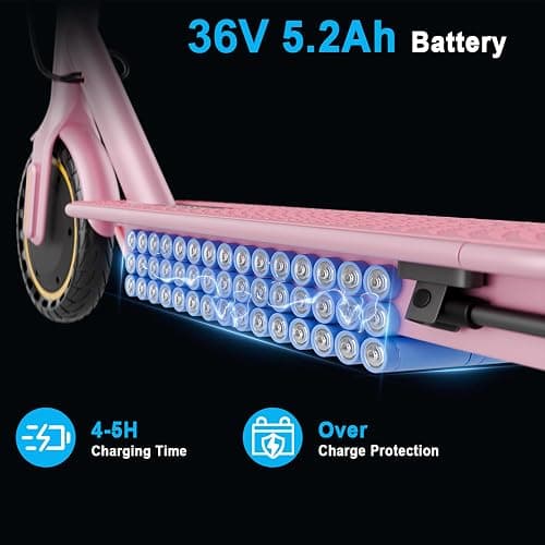 Sigravy Electric Scooter for Adults, Folding Commuter Kids E-Scooter, 350W Motor, 8.5” Tires, 16–19 MPH, 19–21 Miles Range, Dual Brake, App Control, Lightweight Scooter for Teens thumbnail 7