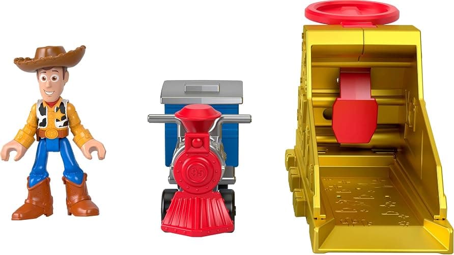 Fisher-Price Imaginext Launcher Set with 3-inch Woody Action Figure & Toy Vehicle, Inspired by Disney Pixar Toy Story (Characters May Vary) thumbnail 7