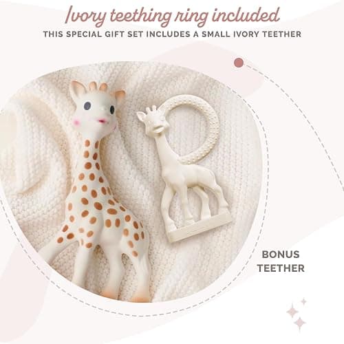 Sophie la Girafe - Coffret Cadeau Sophie la Girafe Award - Anneau de dentition - Set d'activité pour enfant - Jouet d'éveil pour enfant - dès la naissance thumbnail 3