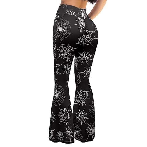ELEDIZI High Waist Hip Lifting Bootcut Yoga Pants Tummy Control Bell Bottom Flared Yoga Leggings for Women Size XS-2XL - Image 1
