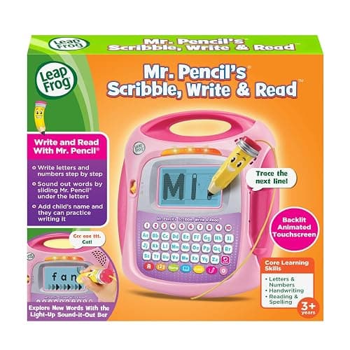 LeapFrog Mr Pencil's Scribble, Write and Read, Pink thumbnail 7