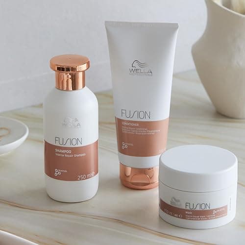 Wella Professionals Fusion Intense Repair Professional Haircare, Protection against Breakage & Damage, Deep Repair Hair Mask Treatment thumbnail 4