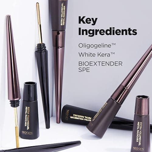 [K-Beauty] Neogen Dermalogy Extra Volume Curl Metal Mascara 0.20 oz | Lash Telescopic Lift Mascara Black Volume and Length Refillable (Volume, Brown) thumbnail 4