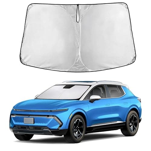 EcoNour Windshield Sunshade Compatible for Chevrolet Equinox EV 2024 2025 2026, Sun Visor for Front Windshield & Window Sun Shade Cover, UV Heat Blocker & Protector, Car Accessories - Image 1