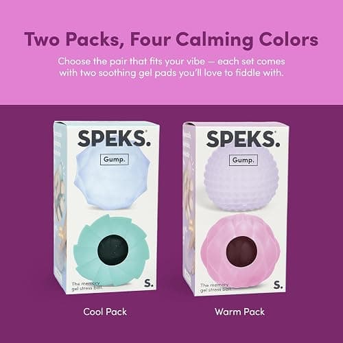 Gump Surface Gel-Filled Stress Ball | Ultra-Squishy Fidget Toy for Stress Relief & Focus | Anxiety Ball for Adults & Teens | Sensory Squeeze Toy | Warm Mix 2 Pack thumbnail 6