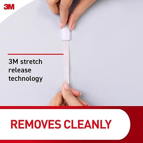 Command Medium Refill Strips, 36 Command Strips, Damage-Free Hanging, Reuse Medium Indoor Wall Hooks, No Tools Removable Adhesive for Home Decor thumbnail 9