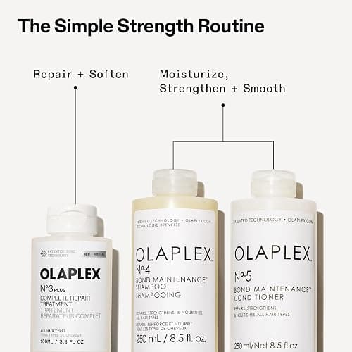 Olaplex N°.3PLUS Complete Repair Treatment: 3-minute Pre-shampoo Treatment to Immediately Repair Hair Damage for Softer, Stronger Hair | For Coily, Curly, Straight, and Wavy thumbnail 15