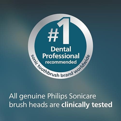 Philips Sonicare C2 Plaque Control - Genuine Replacement Electric Toothbrush Heads, White, 3 Pack, HX9023/65 thumbnail 5