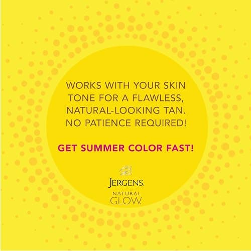 Jergens Natural Glow Instant Sun Body Mousse, Self Tanner for Deep Bronze Tan, Sunless Tanning Body Bronzer for Natural Looking Color Instantly, 6 Oz thumbnail 4