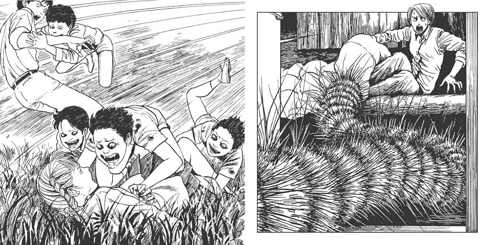 Junji Ito Collection: A Twisted Horror Coloring Book thumbnail 4