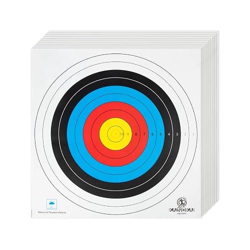 KAINOKAI Competitive Archery Targets Paper Compound Bow Target Paper 40cm/60cm/80cm - Image 1