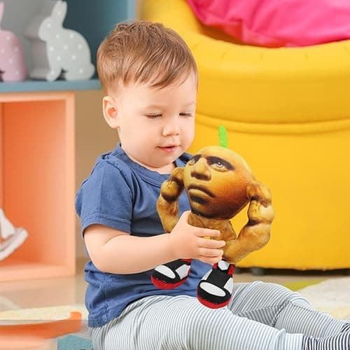 Italian Brainrot Plush,12 inch Udin Din Din Dun Toy Gift,Cute Stuffed Figure Doll for Kids and Adults Inspired Plush Toy thumbnail 6