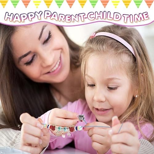 COO&KOO Girls Charm Bracelet Making Kit: Crafts for Girl 8-12 A Perfect Gifts Unicorn Girls Toy for Ages 6 7 8 9 10 Girl Jewelry Making Kit That Imagination Self-Expression and Inspires Creativity thumbnail 3