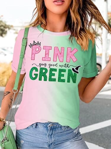 Goes Good with Shirt Tee Short Sleeve Tops thumbnail 3