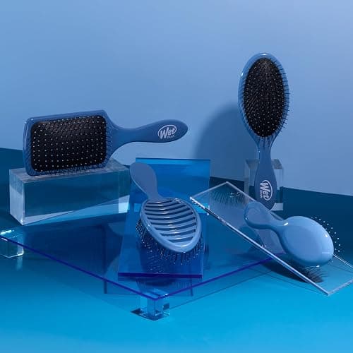 Wet Brush Shine Enhancer Hair Brush, Elemental Blue, Ultra-Soft IntelliFlex Bristles, Natural Boar Bristles for All Hair Types, For Women and Men, Wet and Dry, All Ages thumbnail 13